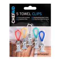 Chef Aid 5 Towel Clips